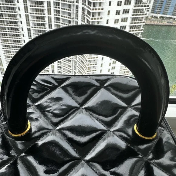 Chanel Black Patent Vanity 4 series 1997 - Picture 8 of 16